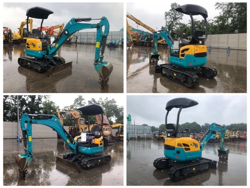 福建漳州出售二手久保田/洋马/小松小型挖掘机市政工程用果园履带式小型挖沟机