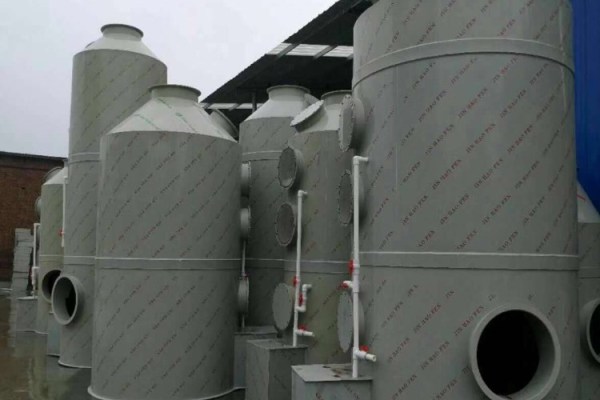 廢氣處理設備 不鏽鋼噴淋塔 耐酸堿廢氣淨化塔 PP噴淋塔