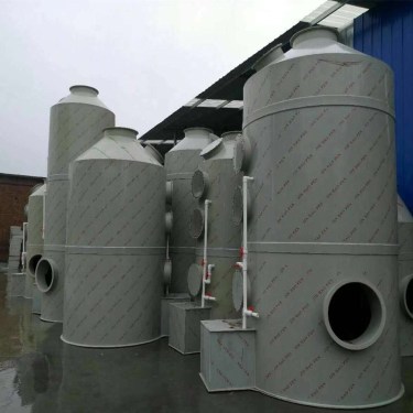 废气处理设备 不锈钢喷淋塔 耐酸碱废气净化塔 PP喷淋塔