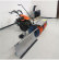 厂家直销多功能滚刷式小型扫雪机 除雪车 汽油扫雪机