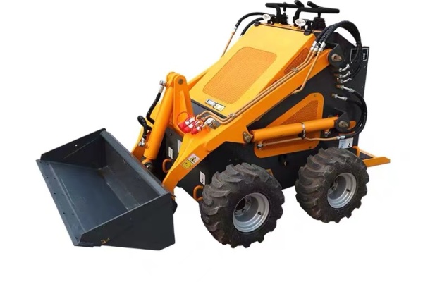 供应泰诺小型电动铲车养殖场矿井用多功能滑移装载机