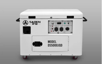 薩登DS5000JQD靜音發電機商用應急遙控啟動