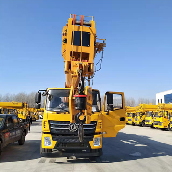 福康汽車吊 25噸徐工技術吊車 獨立先導 液壓助力係統