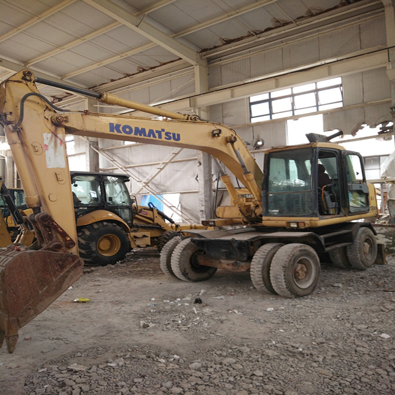 银川二手挖掘机市场出售优质70、120轮式二手挖掘机