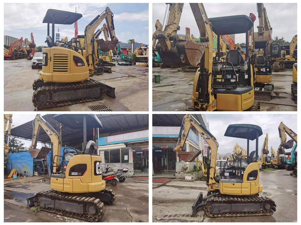 浙江杭州出售二手卡特2吨小型挖掘机原装进口小挖机