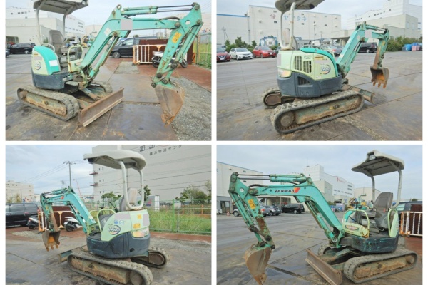 浙江金华出售二手洋马20小型挖掘机原装进口小挖机
