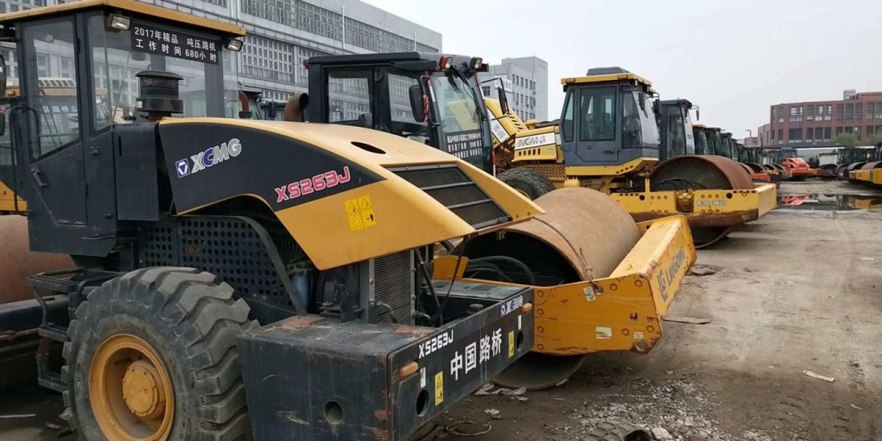 二手壓路機市場|二手徐工振動 膠輪 鐵三輪 雙鋼輪 雙驅壓路機