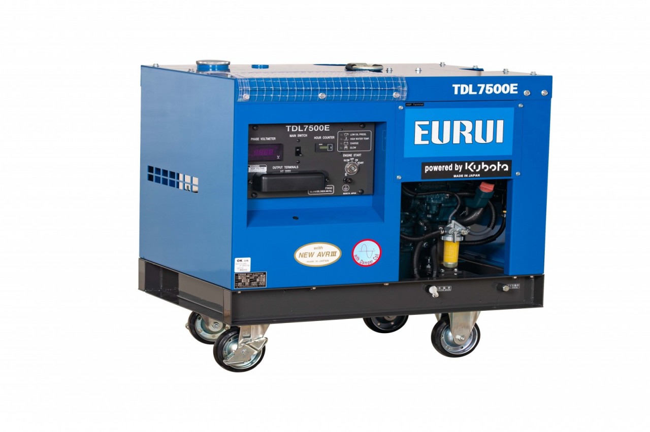 供應日本東洋（EURUI）TDL7500E柴油發電機(組)