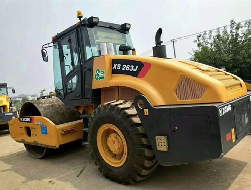 海南 二手压路机市场|徐工20吨22吨振动压路机出售(免费配送)