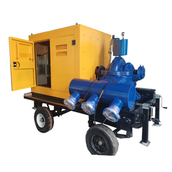 移动式柴油机水泵机组 移动式不堵塞 大流量抽水排污
