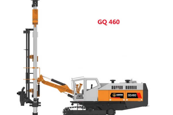 穀登潛孔鑽機GQ460一體式露天礦開山鑿岩