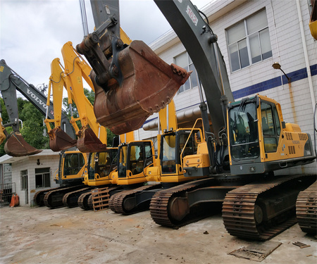 聊城 二手挖掘机市场|玉柴35-20-18挖掘机