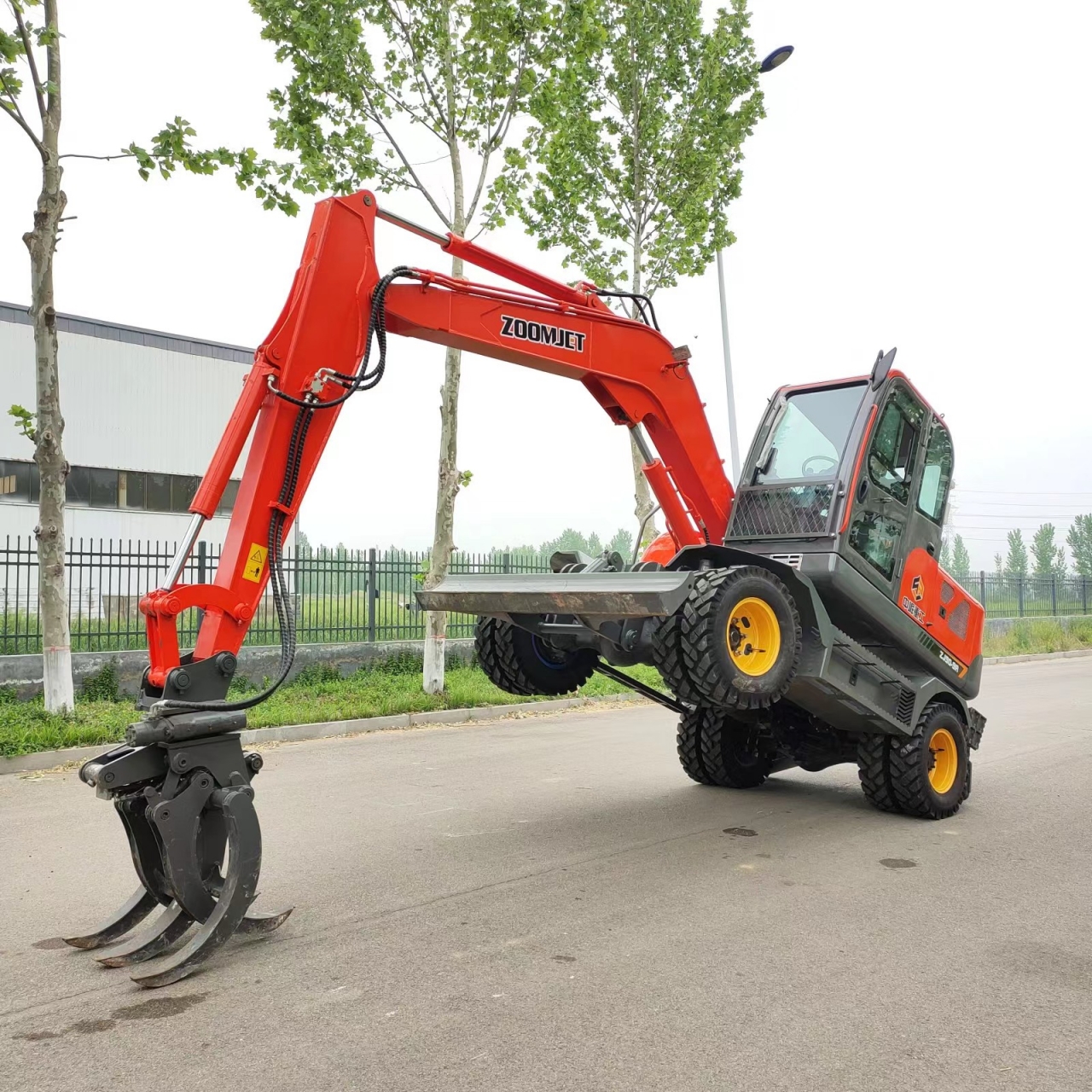 低件轉讓庫存新車90抓木機挖掘機