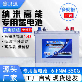 柴油发电机组蓄电池6-FNM-670G