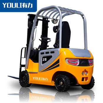 山东电动叉车2T3T 全自动四轮座驾式叉车 液压小型电瓶堆高车 有力现货