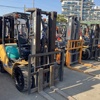 原装进口小松Komatsu forklift三吨三节门架叉车
