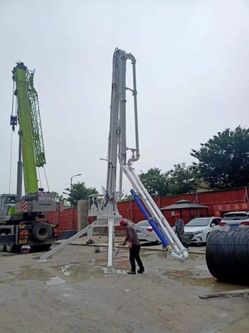 供应信瑞重工布料杆移动式液压布料杆供应商