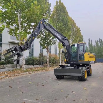 供应临工110轮式挖掘机全新轮式抓木机