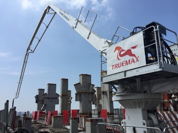 供应信瑞重工布料杆HG32A-3R楼面内爬布料杆