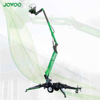 供应JovooT14Li可牵引式高空作业车  牵引式拖车升降机