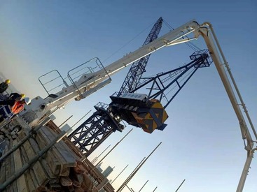 供应信瑞重工布料杆模架式布料机