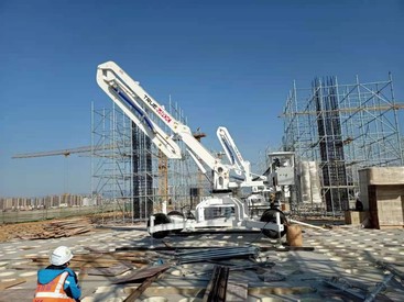 供应信瑞重工布料杆车载液压布料杆