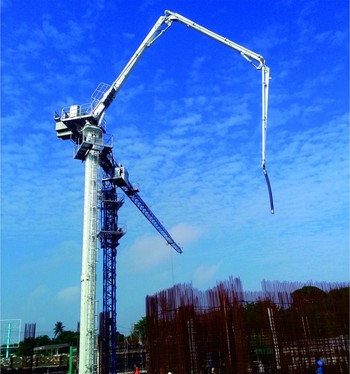供应信瑞重工布料杆管柱内爬布料杆