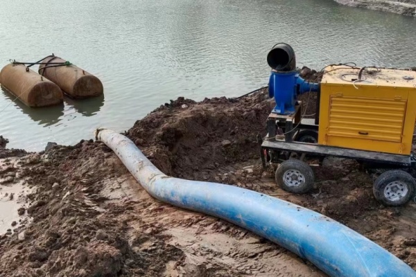 工程大型水泵租赁  河道  电缆井排水 应急抢险