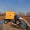 大型发电机水泵租赁  大流量  高扬程 移动排水车