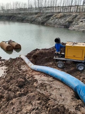 大型发电车UPS水泵租赁  大流量  高扬程 移动排水车