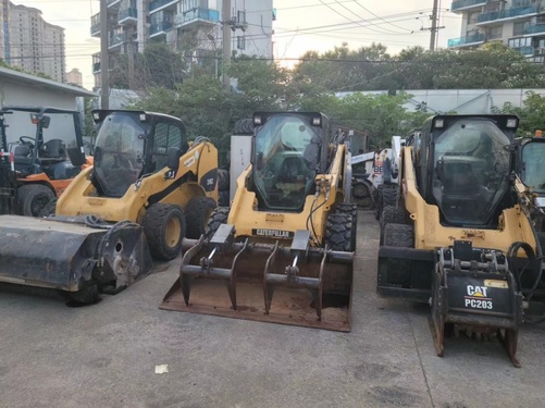 原装进口caterpillar卡特246C滑移装载机多功能车skidsteerloader