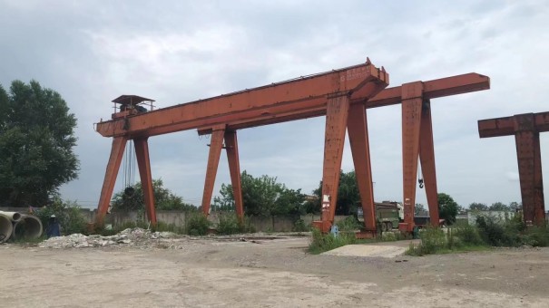 北京二手龙门吊回收公司北京市专业拆除收购二手龙门吊行车天车