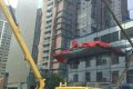 怀柔出租租赁6-28米广告牌安装维修监控安装空调安装高空车顶升机