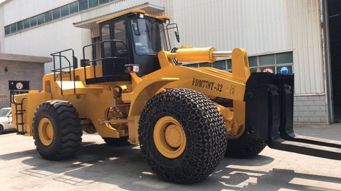 供应福大32吨36吨叉装车FDM788T-36 对比晋工厦工徐工36吨矿山叉装机