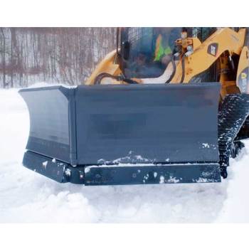 HCN屈恩机具 0213V型推雪铲 滑移铲车 市政项目除雪车 除雪机