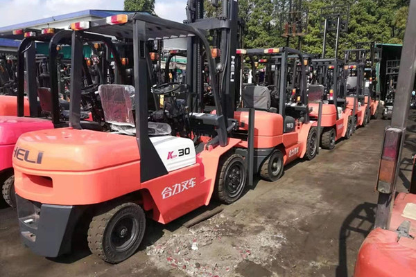 外贸出口二手叉车出售 二手3吨3.5吨5吨叉车 合力叉车