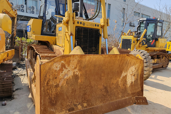 青岛二手推土机市场|山推SD16原装160湿地 干地推土机