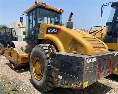 宜城二手压路机市场|徐工20吨压路机22吨震动 单杠轮