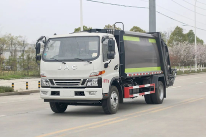 供应楚胜江淮骏铃压缩垃圾车