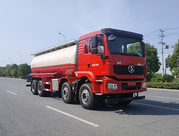 供应陕汽德龙新M3000Q前四后八油(气)田固井作业罐式下灰车