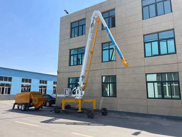 HGY-17m移动式液压布料机_履带式布料机