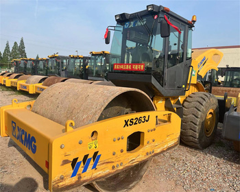 仙桃二手压路机市场|26吨震动压路机 旧徐工20吨振动压路机