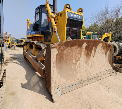 辽源二手推土机市场|160-220山推 干/湿地手/自动档推土机