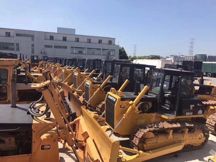二手山推220推土机 转让二手160 320推土机 上海出口外贸二手推土机市场